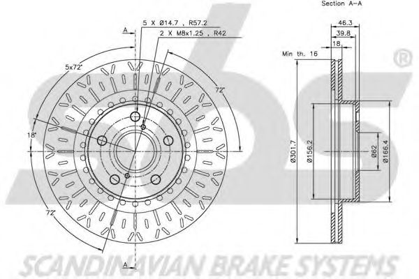 Disc frana 3