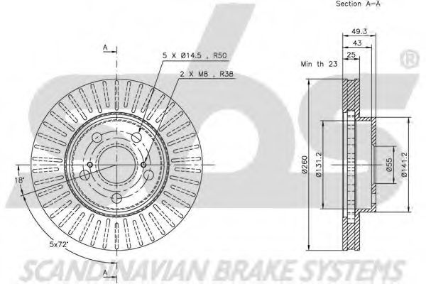 Disc frana 3