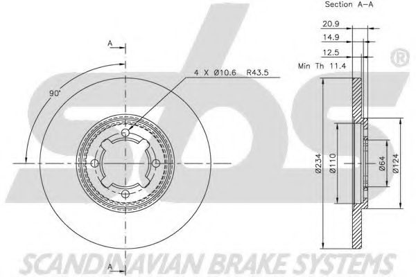 Disc frana 2