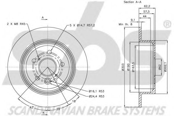 Disc frana 3
