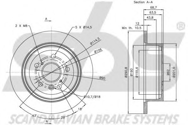 Disc frana 3