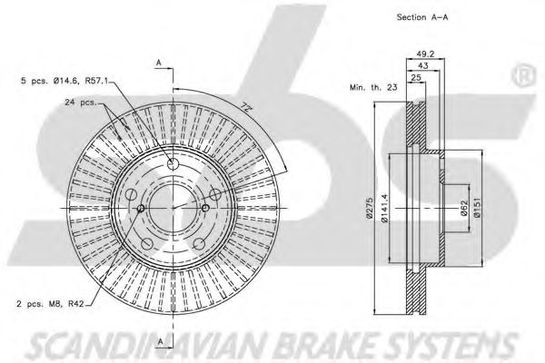 Disc frana 3