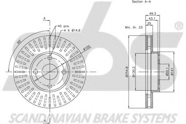 Disc frana 3