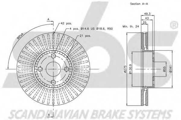 Disc frana 3