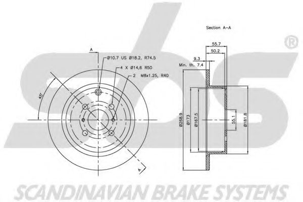 Disc frana 3