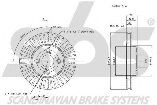 Disc frana 3