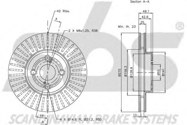 Disc frana 3