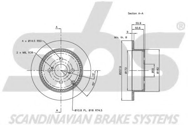 Disc frana 3
