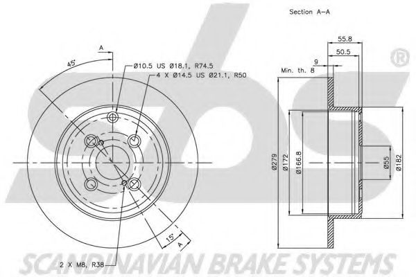 Disc frana 3