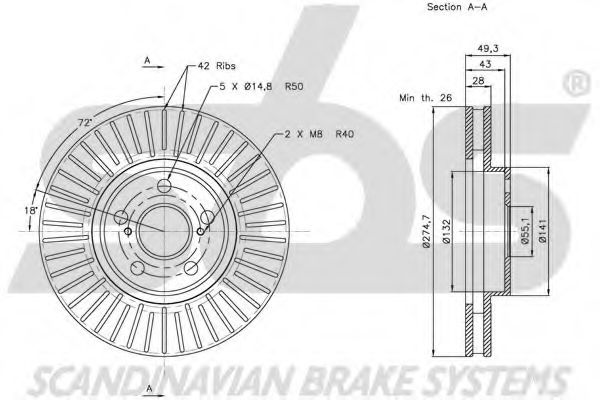 Disc frana 3