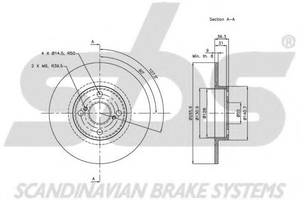 Disc frana 3