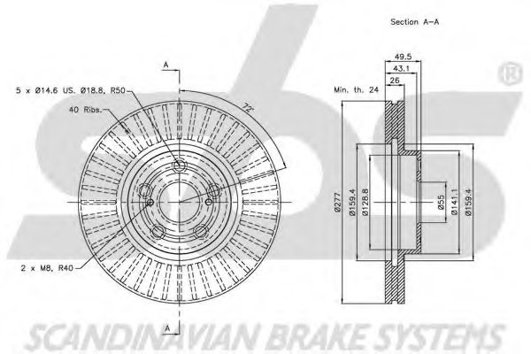 Disc frana 3