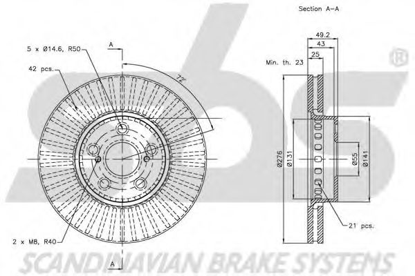 Disc frana 3