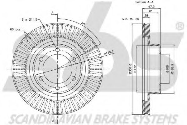 Disc frana 3