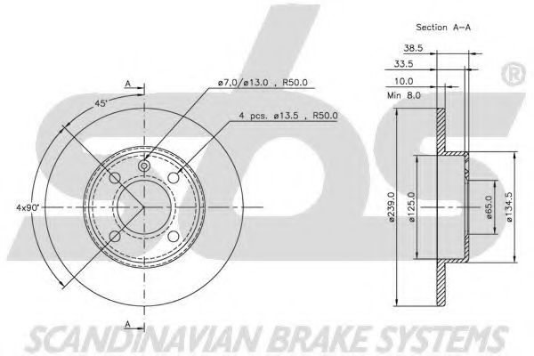 Disc frana 3