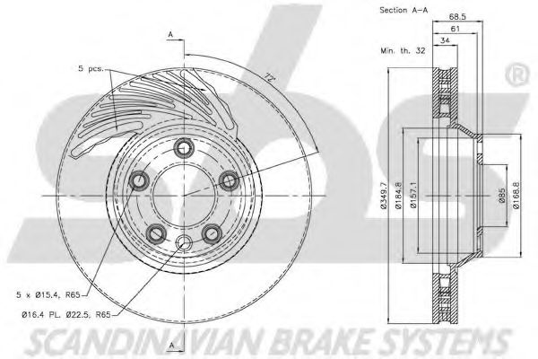 Disc frana 3