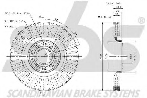 Disc frana 3
