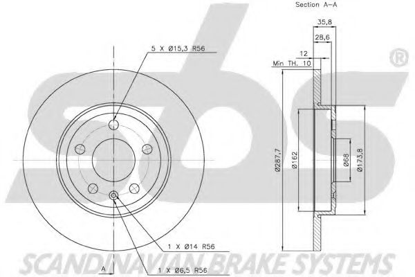 Disc frana 3