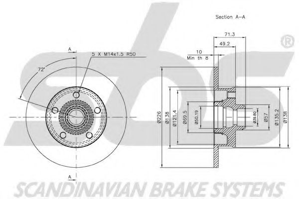 Disc frana 3