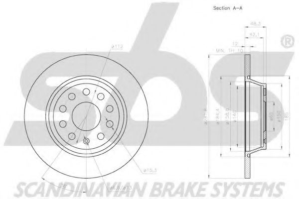 Disc frana 3