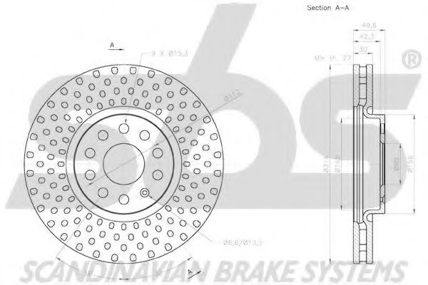 Disc frana 3