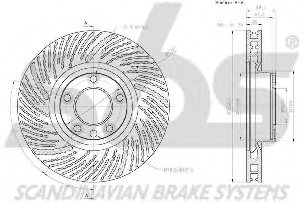 Disc frana 3