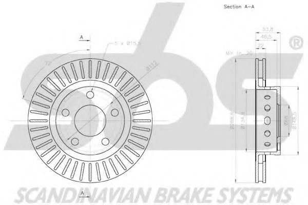 Disc frana 3