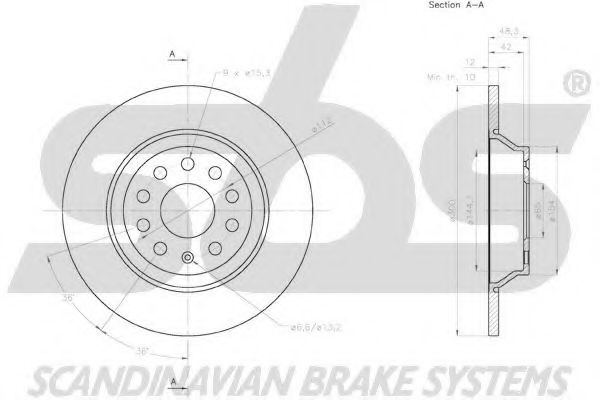 Disc frana 3