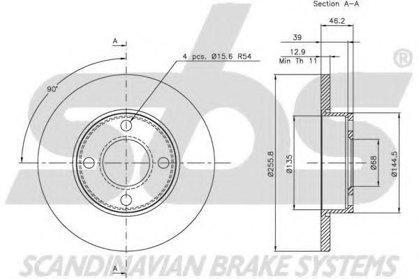 Disc frana 3