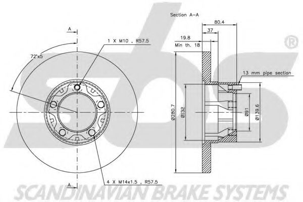 Disc frana 3