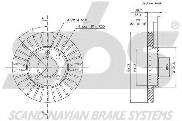 Disc frana 3