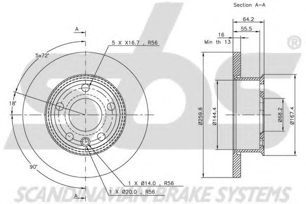 Disc frana 2