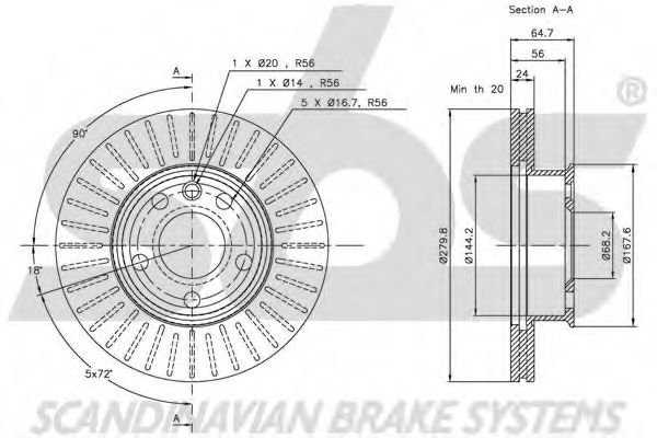 Disc frana 3