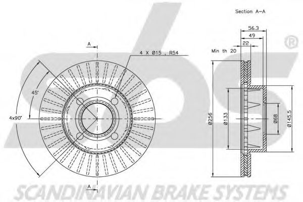 Disc frana 3