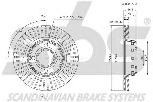 Disc frana 3