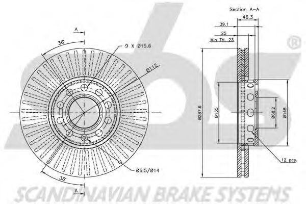 Disc frana 3