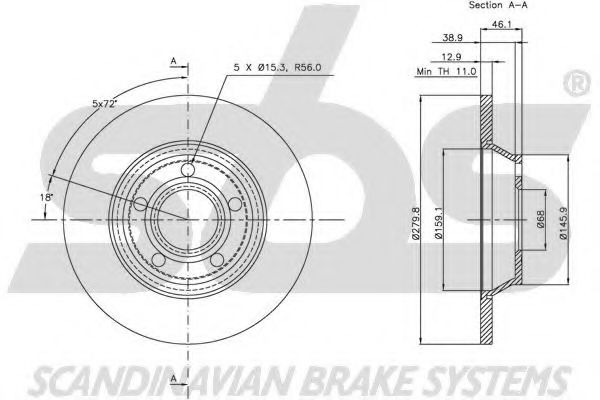 Disc frana 3