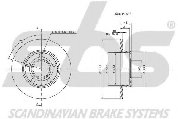 Disc frana 2