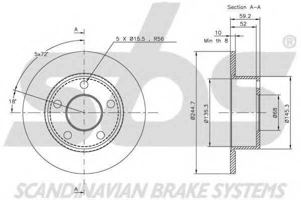Disc frana 2