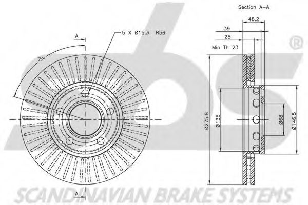 Disc frana 3
