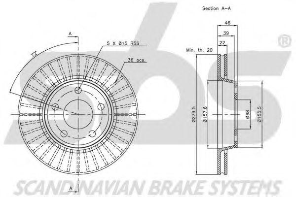 Disc frana 2