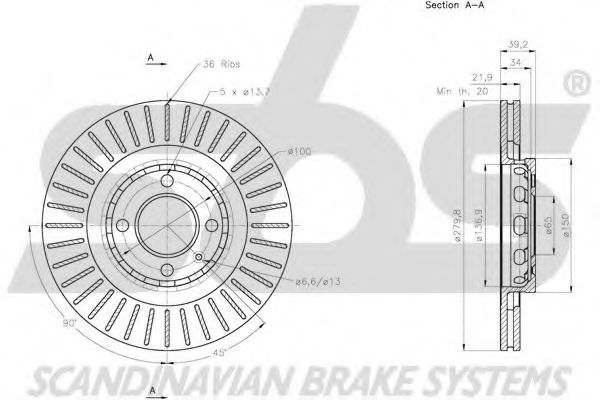 Disc frana 2