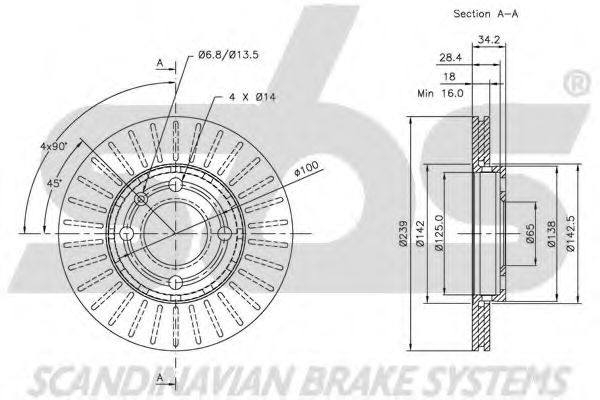 Disc frana 3