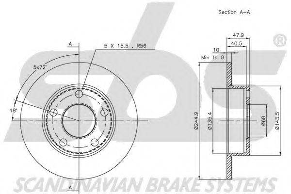 Disc frana 3