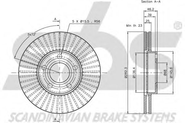 Disc frana 3