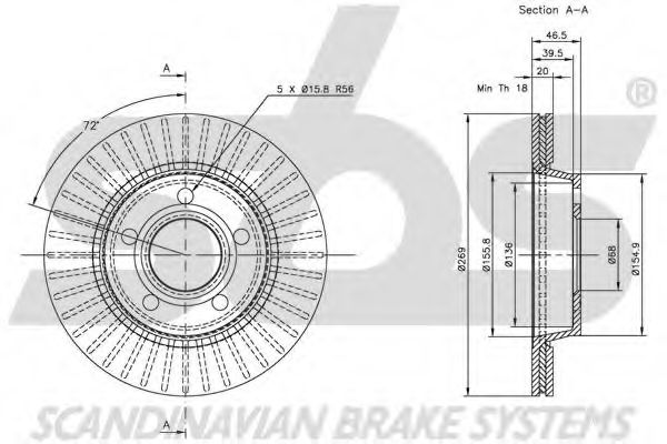 Disc frana 3