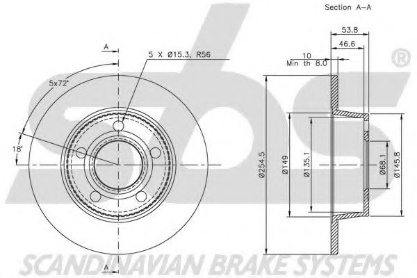 Disc frana 3