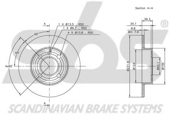 Disc frana 3