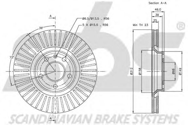 Disc frana 3