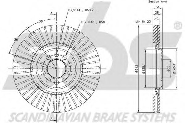 Disc frana 3